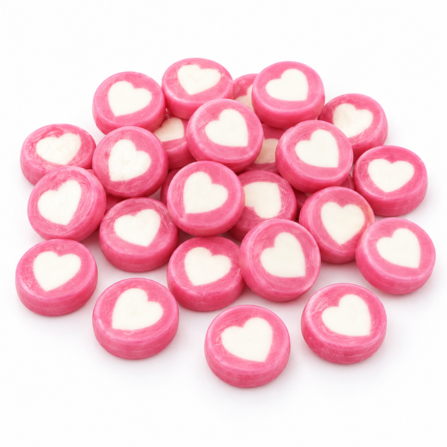 Strawberry Heart Sweets | 100 g